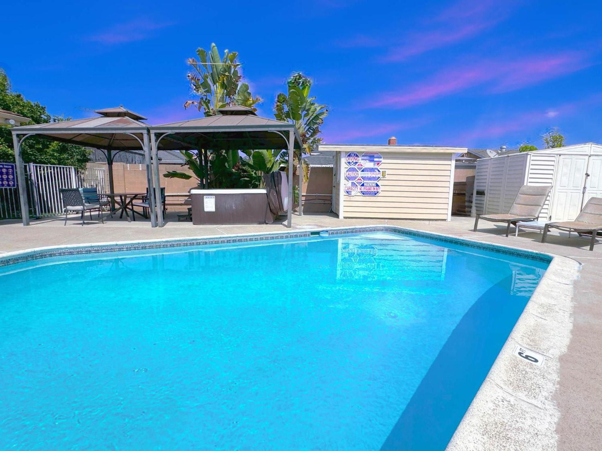 Orchard Villa Disneyland 5 Bedroom Pool Home Spa Anaheim Exterior foto
